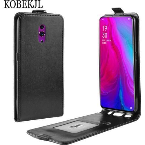 OPPO Reno Case OPPO Reno Case Flip PU Leather Back Cover Phone Case For OPPO Reno OPPOReno CPH1917 CPH 1917 Cover Protective 6.4