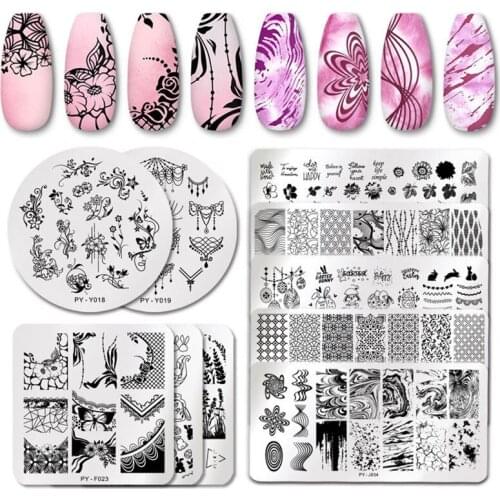 Cmaadu Stencils For Nail Design