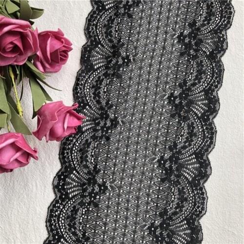 Dentelle E1242 rubans bricolage black êtements couture & tissu guipure dentelle coloré dentelle ruban17cm