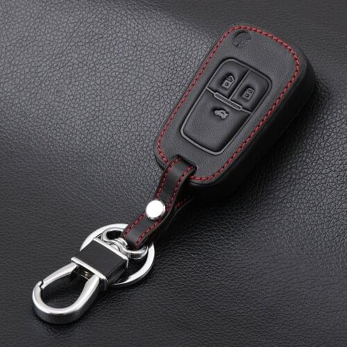 New Design Leather car key chain key case key cover For Opel ASTRA J Astra Corsa Antara Meriva Zafira Insignia MOKKA
