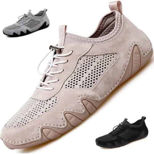 Men Shoes Spring Summer Fashion Breathable Men Leisure Shoes large size Bean Bean Shoe Men Luxury Sneakers Zapatos De Hombre 46