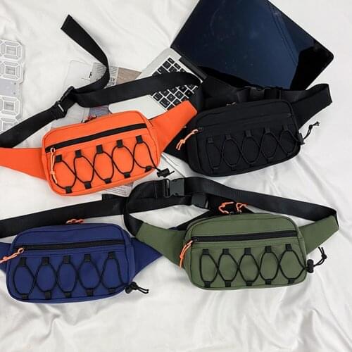 Fashion Oxford Waist Bags Women Hit Color Money Fanny Belt Bum Pouch Outdoor Travel Street Shoulder Crossbody Chest Pack Hot