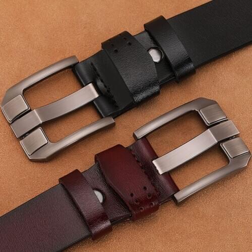Plus Large Size 130 140 150cm LONG Belts for Men Pin Buckle Luxury Genuine Leather Waist Strap Belt Fashion Vitntage Male Belt