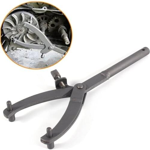 Motorcycle Wrench Fly Wheel Clutch Hub Rotor Sprockets Holder Y type Adjustable Repairing Equipment Motorbike maintenance tool