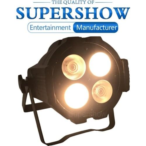 4*50W COB New Led Par Light Machine Stage Lighting DMX512 Machine for Party Nightclub Disco Bar