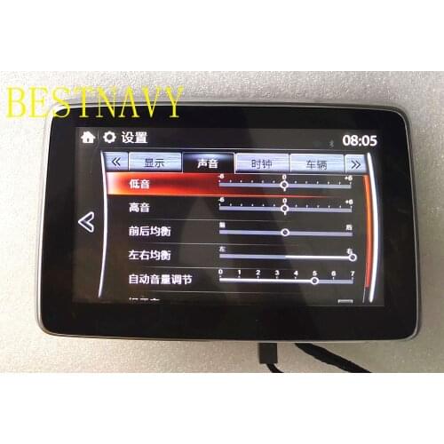 Brand new Touch Screen Digitizer for Monitor TM070RDZ38 2014-2016 Maz da 3 Center-display BHP1611JOD 1JOC YPDMYF-14E800-AE AD