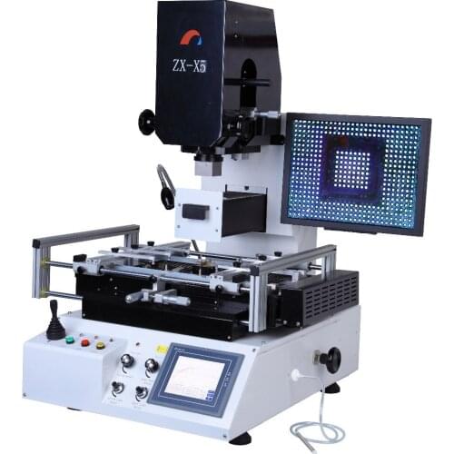 ZX-X5 Automatic optical alignment system bga rework machine suitable for laptop,pc,xbox360,mobile,ps3