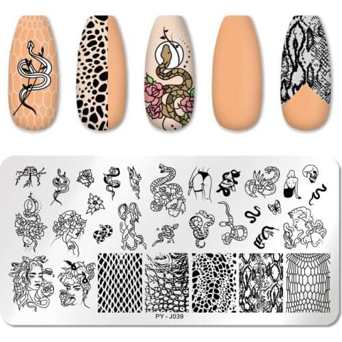 1pcs Stainless Steel Nail Stamping Plates Manicure Leaves Maple Template Mold Xmas Snowflakes Nail Art Decorations 12*6 CM