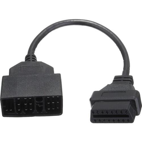 22 Pin OBD1 to 16 Pin OBD2 Convertor Adapter Cable for Toyota Diagnostic Scanner 2020