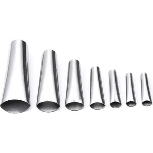 7pcs/set Stainless Steel Caulking Finisher Nozzle Applicator Sealant Finishing Tool Durable Construction Tools