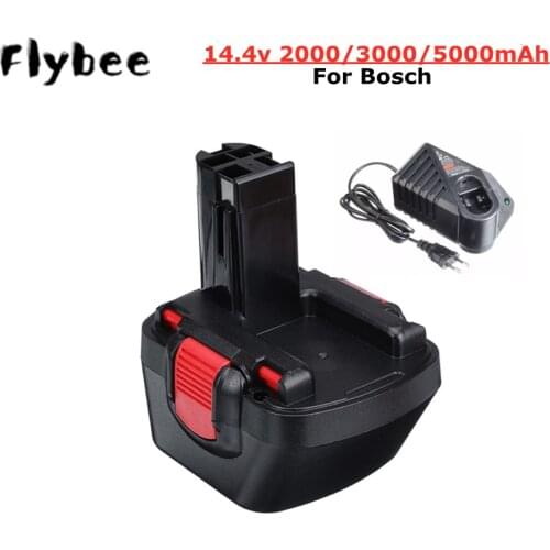 14.4V 2000mAh 3000mah 5000mah Rechargeable Battery for bosch BAT038 BAT040 BAT140 BAT159 BAT041 3660K NI-CD 2607335533 Battery