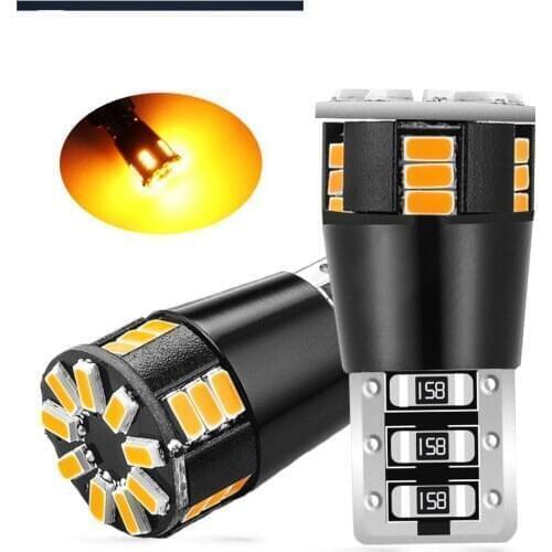2pcs Canbus T10 LED Clearance Side Marker Lights Automobile Car Signal Lamp Bulb Car Accessories Side Marker Lights 12V 2W