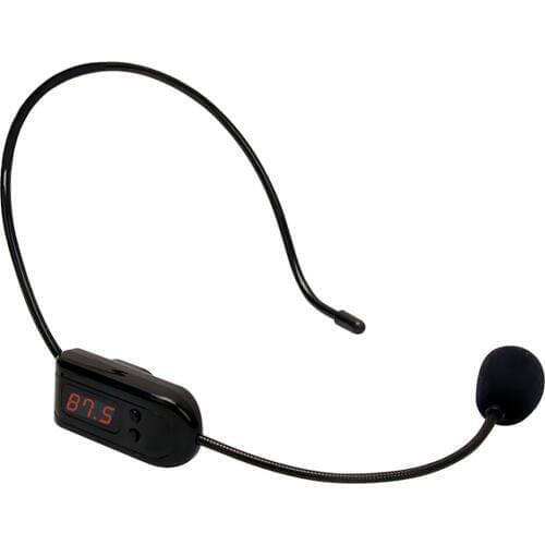 Performance Headset FM Wireless Microphone Headset Megaphone Radio Mic for Loudspeaker