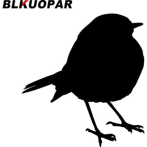 BLKUOPAR for Plumage Animal Avian Bird Car Stickers Cute Sunscreen Vinyl Decals Windows Air Conditioner Decor Car Goods