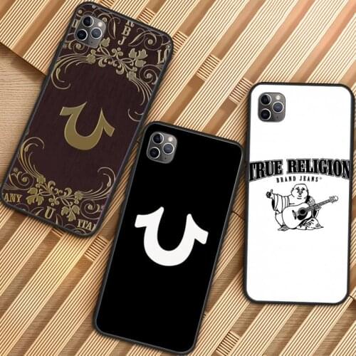 Clothing brand True Religion Phone Case for iPhone 11 12 mini pro XS MAX 8 7 6 6S Plus X 5S SE 2020 XR