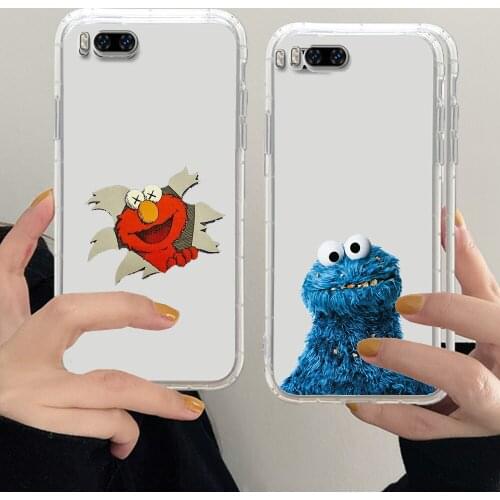 Sesame Street cookie monster Phone Case For Xiaomi Mi Max Note 3 A2 A3 8 9 9T 10 Lite Pro Ultra transparent trend cell cover