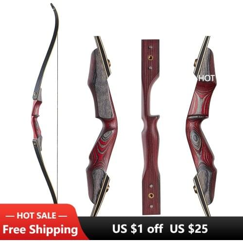 Toparchery Wooden Bow Archery Hunting Artical Warm Hand for Practice Shooting Competition Recurve Compound Bow