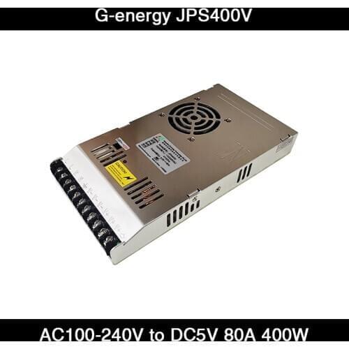 G-energy Switching Power Supply 220V (110V availble) 5V 80A 400W Ultra-thin LED Display Power Supply JPS400V