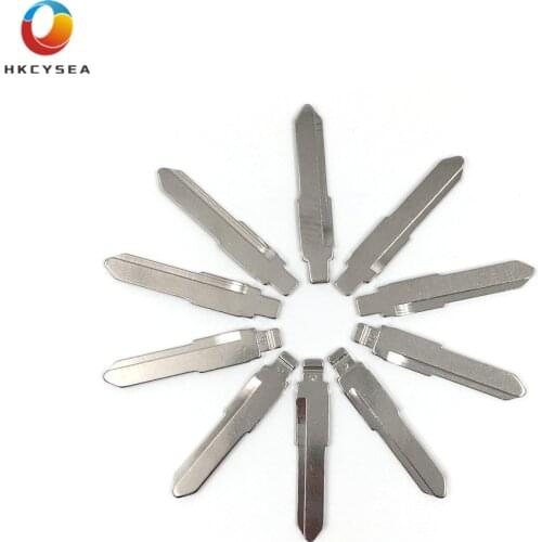 HKCYSEA 10 pcs/lot Metal Blank Uncut Flip KD Remote Key Blade Type #52 for Suzuki Swift NO. 52 Blade