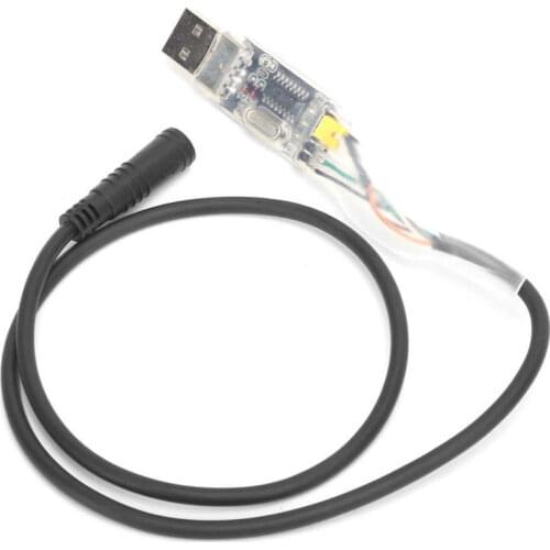 E-bike Electric Bicycle USB Programming Cable for BAFANG BBS01 BBS02 BBS03 BBSHD Mid Drive Motor Kit E-bike 58cm Cable