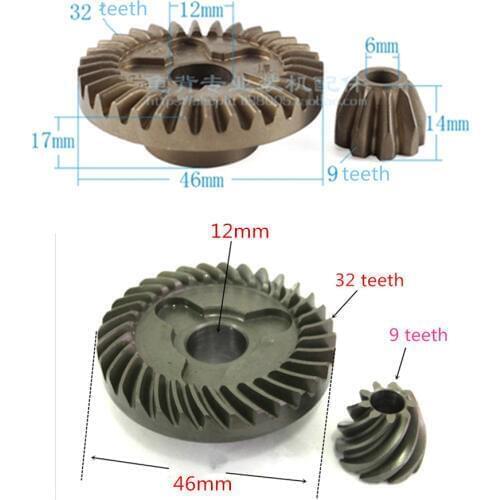 Crown Spiral Bevel Gear Metal Gear Replace for BOSCH 2609110150 GWS6-100 GWS6-115 GWS6-125 GWS6-100E TWS6000 GWS8-125C GWS8-125