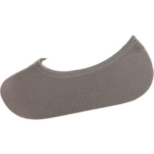 80% Hot Sale 1 Pair Short Socks Solid Color Anti-slip Breathable Women Low Cut Ankle Socks For Daily Wear