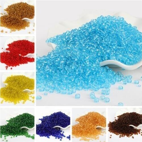 3mm 500pcs/lot Austria Crystal Round Hole Bead Transparent Color Czech Glass Loose Beads For Kids DIY Jewelry Making Fit
