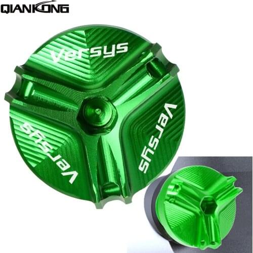Motor CNC M20*2.5 Engine Oil Filter Cup Plug Cover For Kawasaki Versys 1000 ABS Versys 600 Versys-X300 Versys 650 Oil Fill Cap