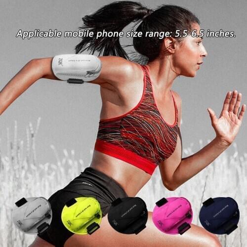 New Sweat-proof Running Armband Portable Mobile Phone Arm Bag Reflective Outdoor Sports Armlet