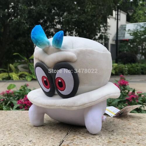 Anime Super Bros Odyssey Plush Cappy 7" Stuffed Toy Game Doll Bros Gift