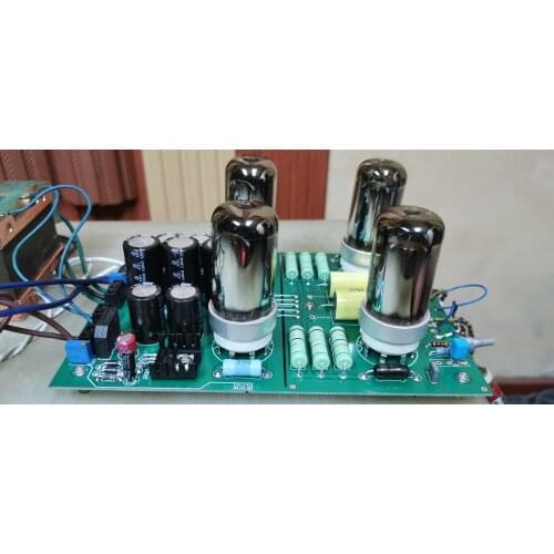 Latest arrival 4P1S Direct Heater Tube Audio Preamplifier /Without Tube/DIY Kits /130x190mm