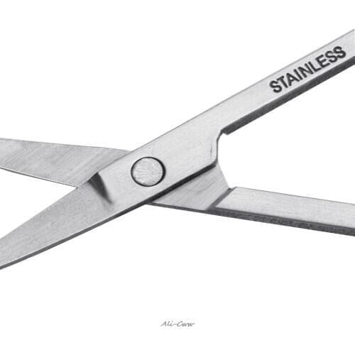 1Pc Cuticle Cutter Stainless Steel Dead Skin Remover Pedicure Scissors Nail Tool Hot Scissors