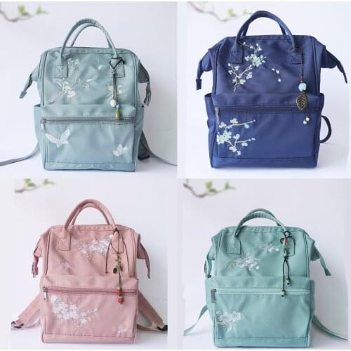 1pcs Student Japanese Style Ancient Style Schoolbag Vintage Teenagers Travel Laptop Shoulder Bag Women Girl Gift