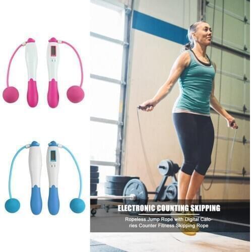 Counting Jump Rope Adjustable Smart Digital Counter Exercise Workout Fitness Training Jump Rope Fitness Tool