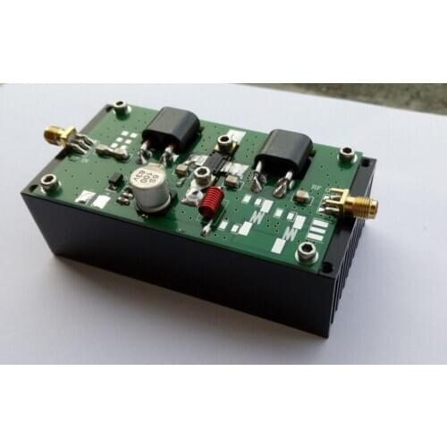 Assembled Finished 45W 70-200MHZ power amplifier for transceiver HF radio AMP with heatsink