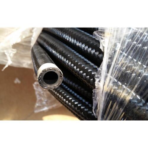 Universal -8an AN 8 nylon stainless steel braided hose fitting / for nissan gtr32 rb25 transmission oil cooler kit