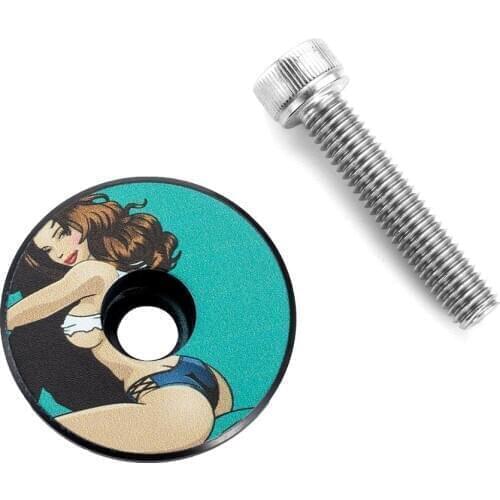 1 1/8 MTB Road Bike Bicycle Stem Top Cap