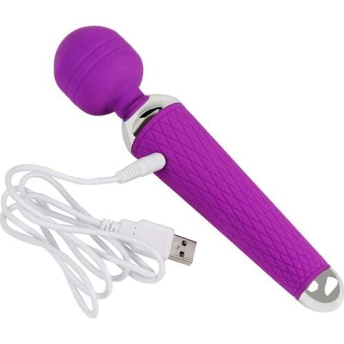 Magic Wand Vibrators for Women 8 Frequency Vibrator Woman Clitoris Light Porn Toys for Couple Massager Vibrating Woman Dildo AC