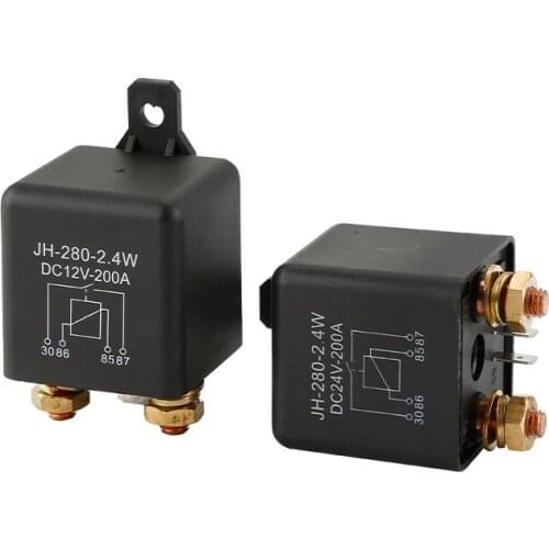 200A High Current Automotive Relay 12V24v Power Switch Start Relay 4 Feet 5 Feet 500a Long Time