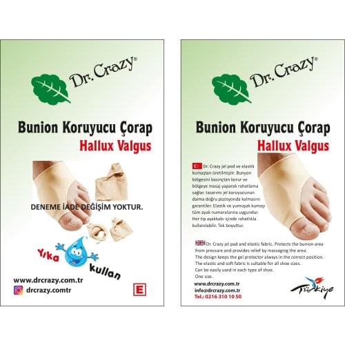 Dr. Crazy Bunion Protective Socks