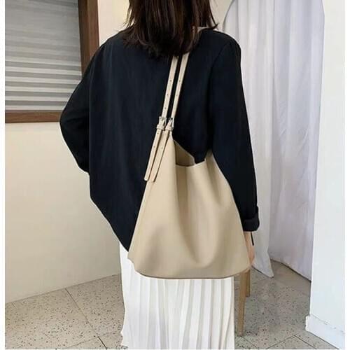 Weysfor PU leather Shoulder Bag Large Capacity Female Bag Handbag Shopping Tote Bags for Women Ladies Wild Bags sac a main femme