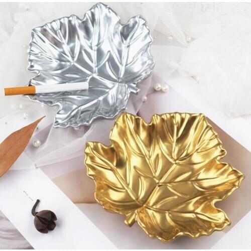 2021 Transparent Silicone Mould Maple Leaf Resin Decorative Craft DIY Leaves Ashtray Handmade Mold Epoxy Resin Molds For Jewelry