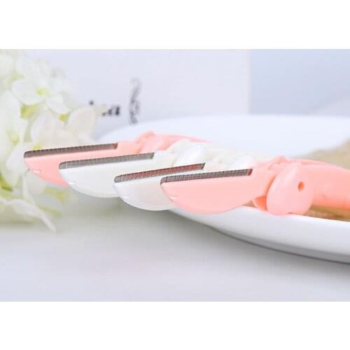 4 Pack Seahorse Eyebrow Shaver Ladies Professional Folding Eyebrow Shaver Factory Wholesale