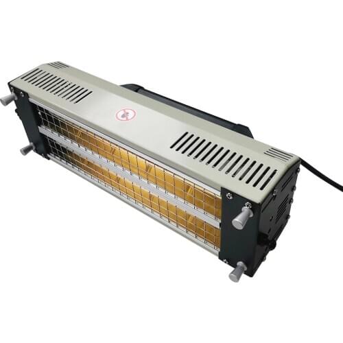 2000W 220V Automobile sheet metal film Painting High temperature portable multi-function Short wave infrared Paint lamp IR2C