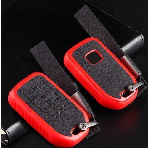 New car remote key fob cover case holder protect for Honda Accord Civic 2018 2019 Odyssey CRV Pilot HRV Vezel City keyless entry