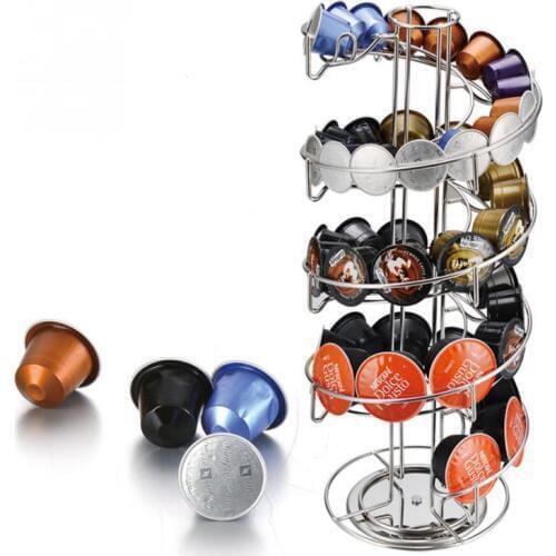 Nespresso Tassimo Dolce Gusto Coffee Pod Capsule Holder Storage Stand Tower