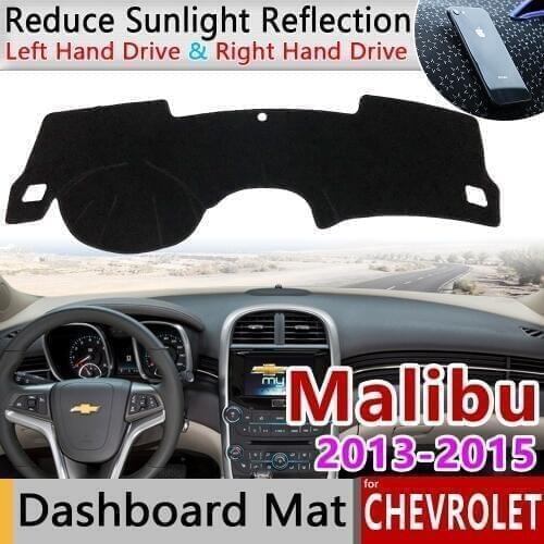 For Chevrolet Malibu 2013 2014 2015 8th Gen MK8 Holden Anti-Slip Mat Dashboard Cover Pad Sunshade Dashmat Carpet Car Accessories