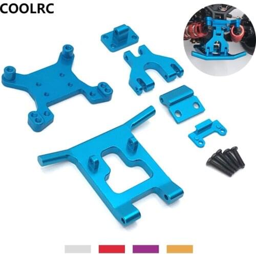 For Wltoys 124018 124019 144001 1/12 1/14 Metal Front Guard Shock Tower RC Car Upgrade Parts Remote Control Car Accessory Spare