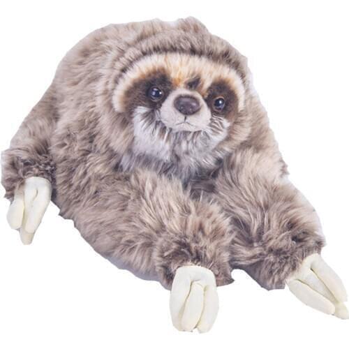 BOLAFYNIA Cute animal Sloth ultra-soft fluff doll children plush toy Simulation Sloth baby kid Stuffed toy