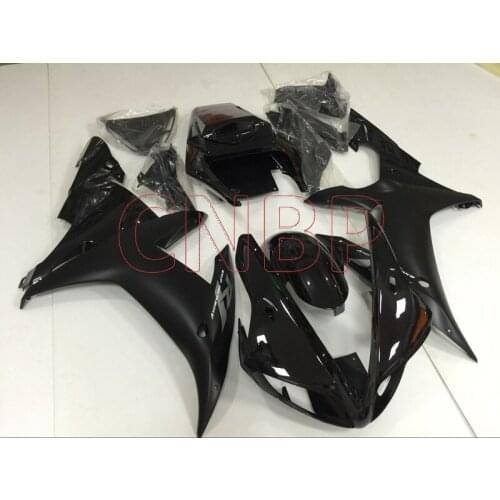 Fairings for YAMAHA YZFR1 2002 - 2003 Black Fairing for YAMAHA YZFR1 2002 Abs Fairing for YAMAHA YZFR1 2003 no paint